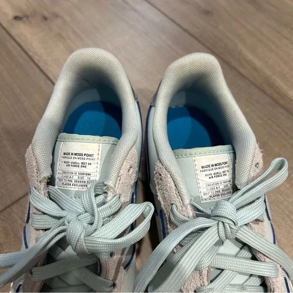 Nike Air Force 1 Low GS Moss Point Devin Booker CJ9886001 Sneaker Shoes 6Y W7.5 - Picture 10 of 12